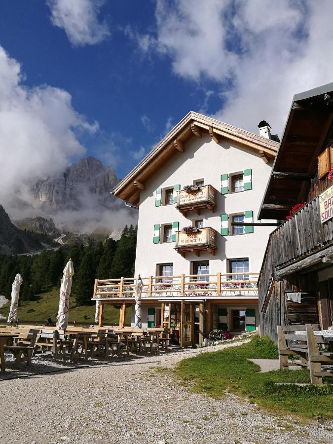 Rifugio Stella Alpina Spiz Piaz Per Escursionisti Hotell Pozza di Fassa Eksteriør bilde
